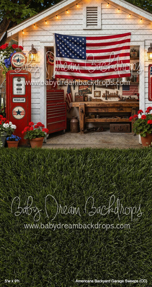 Americana Backyard Garage Sweeps (CC)