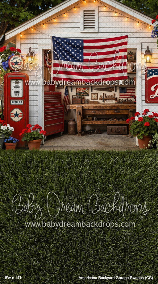 Americana Backyard Garage Sweeps (CC)