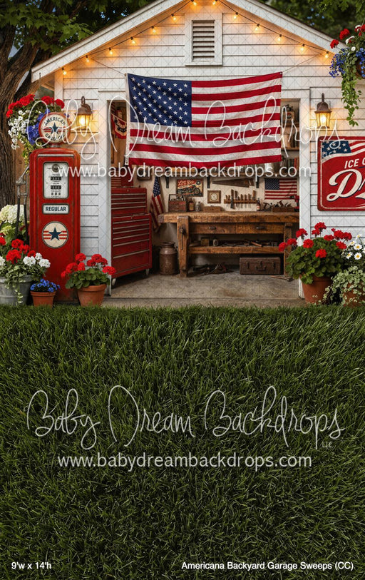 Americana Backyard Garage Sweeps (CC)