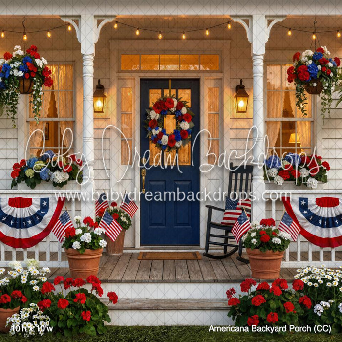 Americana Backyard Porch (CC)