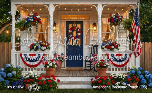 Americana Backyard Porch (CC)