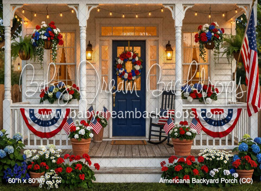 Americana Backyard Porch (CC)