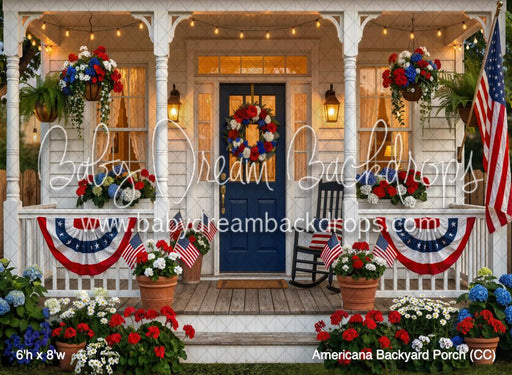 Americana Backyard Porch (CC)