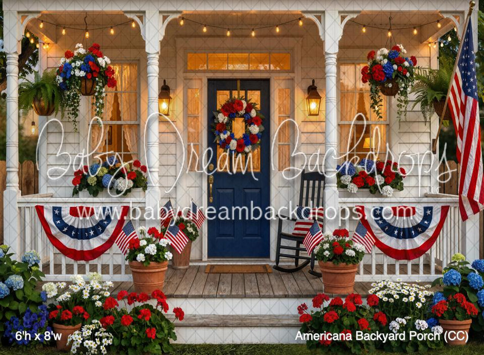Americana Backyard Porch (CC)