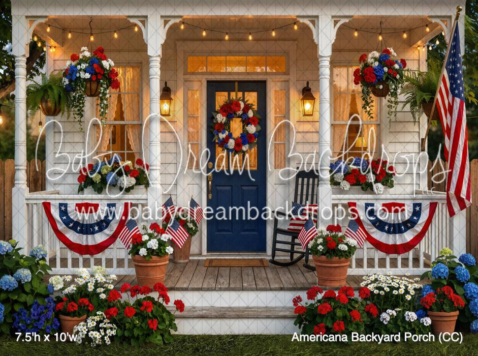 Americana Backyard Porch (CC)