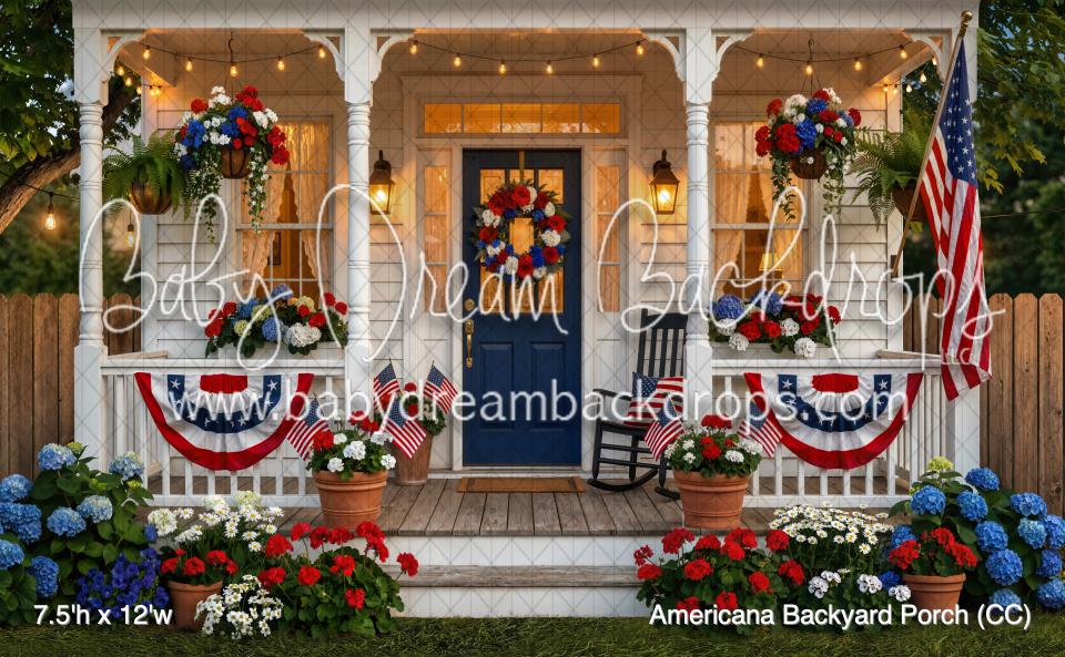 Americana Backyard Porch (CC)