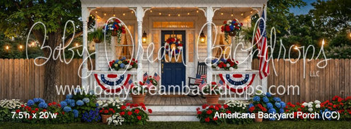 Americana Backyard Porch (CC)