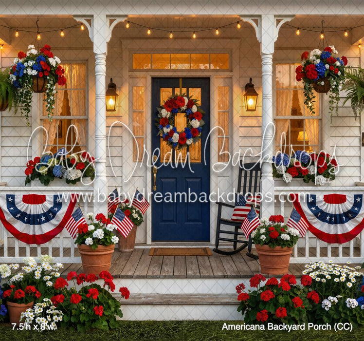 Americana Backyard Porch (CC)
