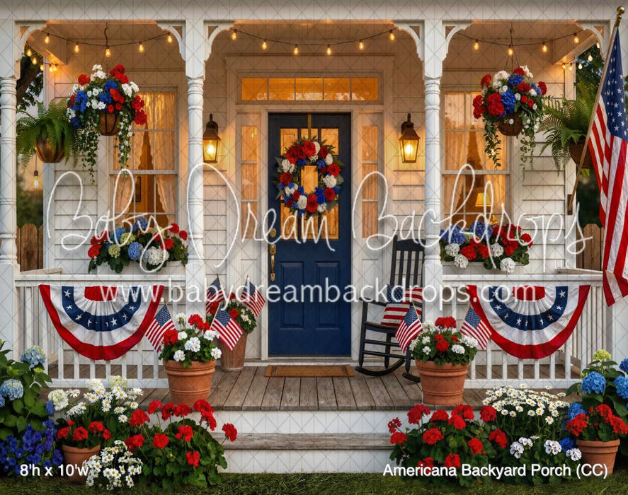 Americana Backyard Porch (CC)