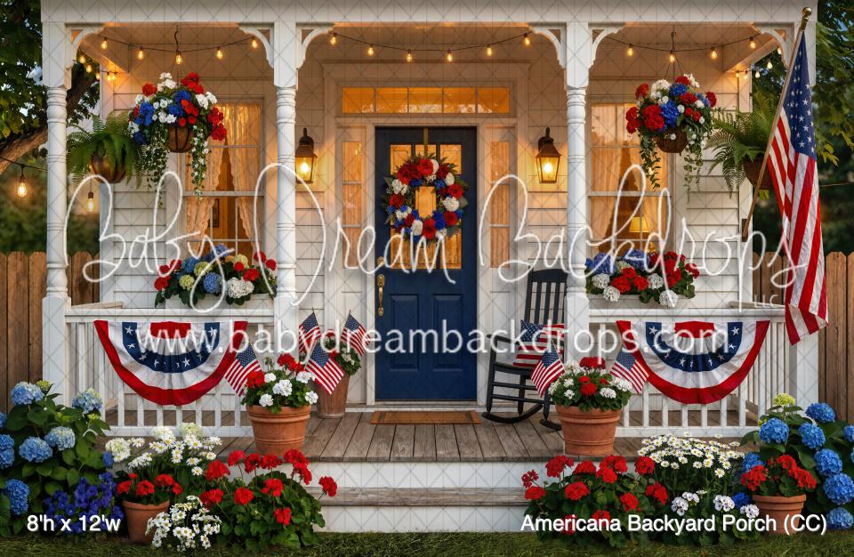 Americana Backyard Porch (CC)