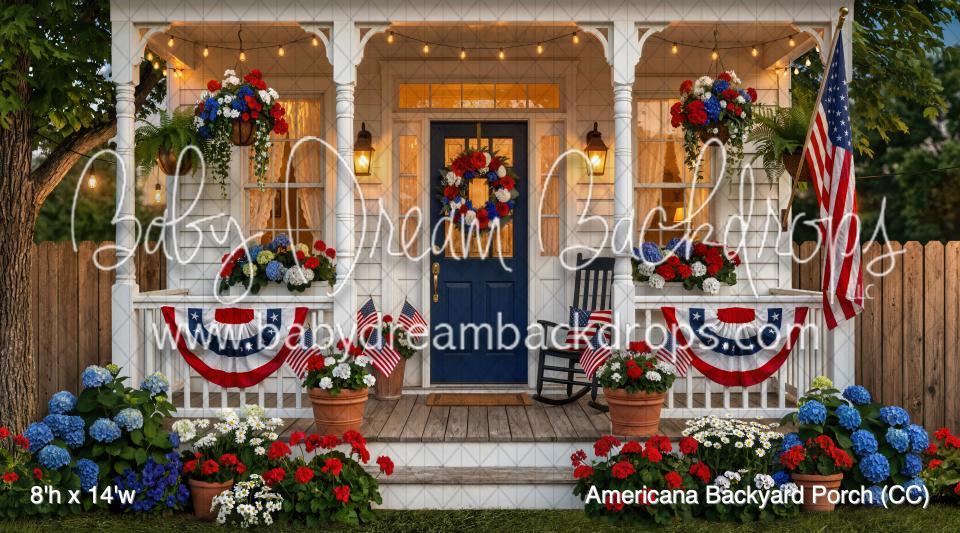 Americana Backyard Porch (CC)