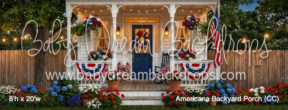 Americana Backyard Porch (CC)