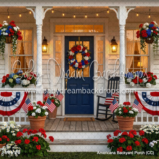 Americana Backyard Porch (CC)