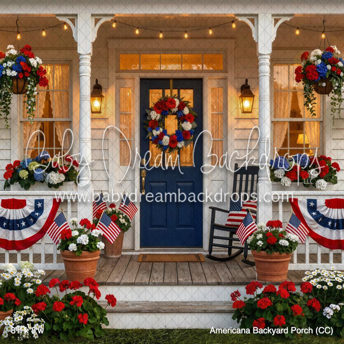 Americana Backyard Porch (CC)