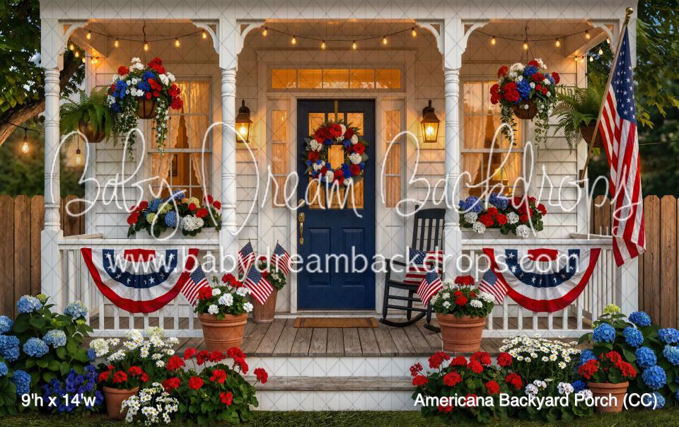 Americana Backyard Porch (CC)