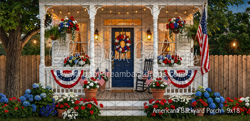 Americana Backyard Porch (CC)