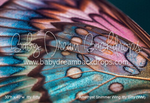 Amethyst Shimmer Wing Itty Bitty (WM)