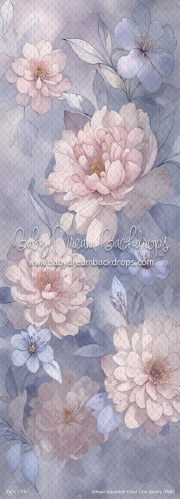 Amour Aquarelle Fleur One Skinny (WM)