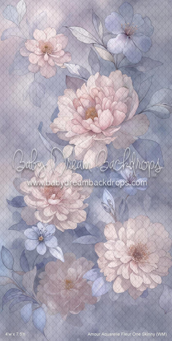 Amour Aquarelle Fleur One Skinny (WM)