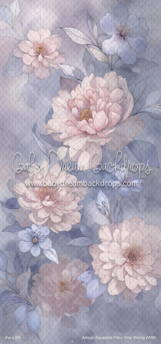 Amour Aquarelle Fleur One Skinny (WM)