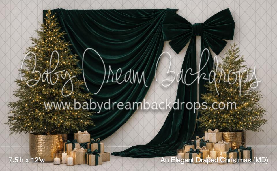 An Elegant Draped Christmas (MD)