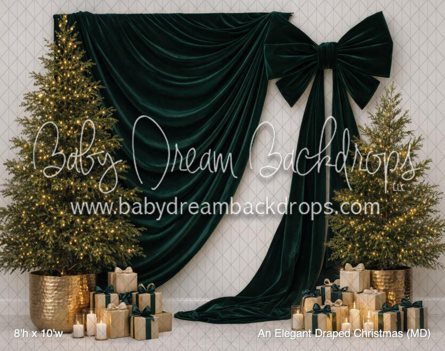 An Elegant Draped Christmas (MD)