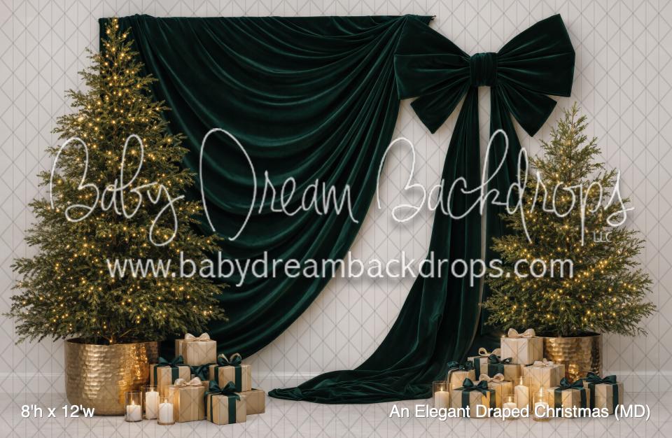 An Elegant Draped Christmas (MD)
