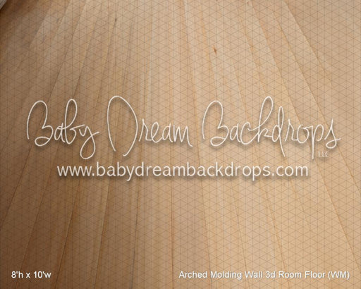 Arched Molding Wall 3d Room Fabric Floor (WM)