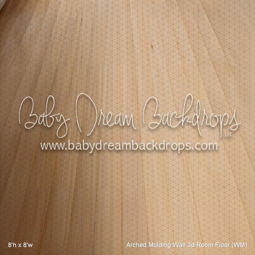 Arched Molding Wall 3d Room Fabric Floor (WM)