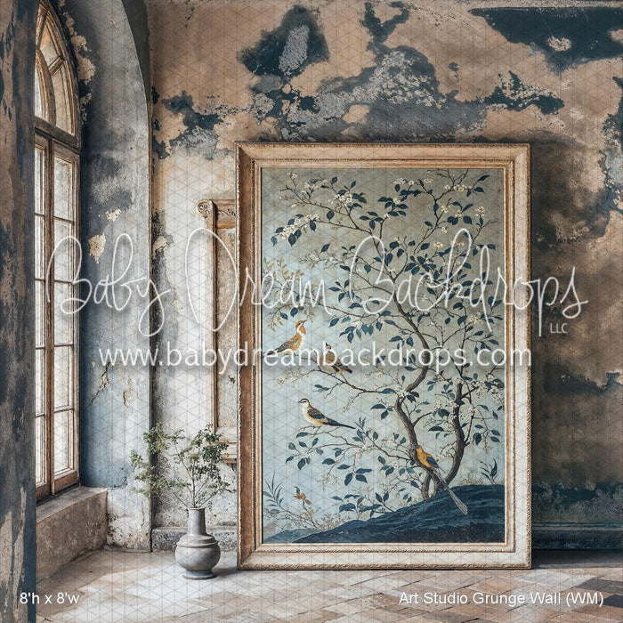 Art Studio Grunge Wall (WM)