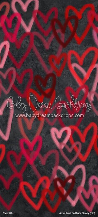 Art of Love on Black Skinny (CC)