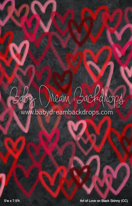 Art of Love on Black Skinny (CC)