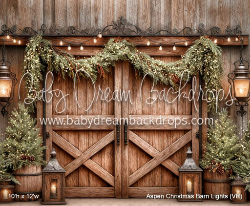Aspen Christmas Barn Lights (VR)