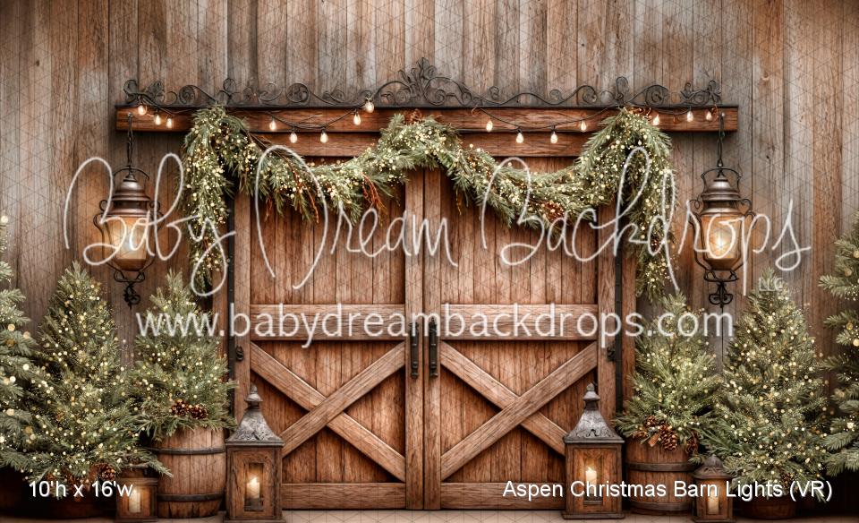 Aspen Christmas Barn Lights (VR)
