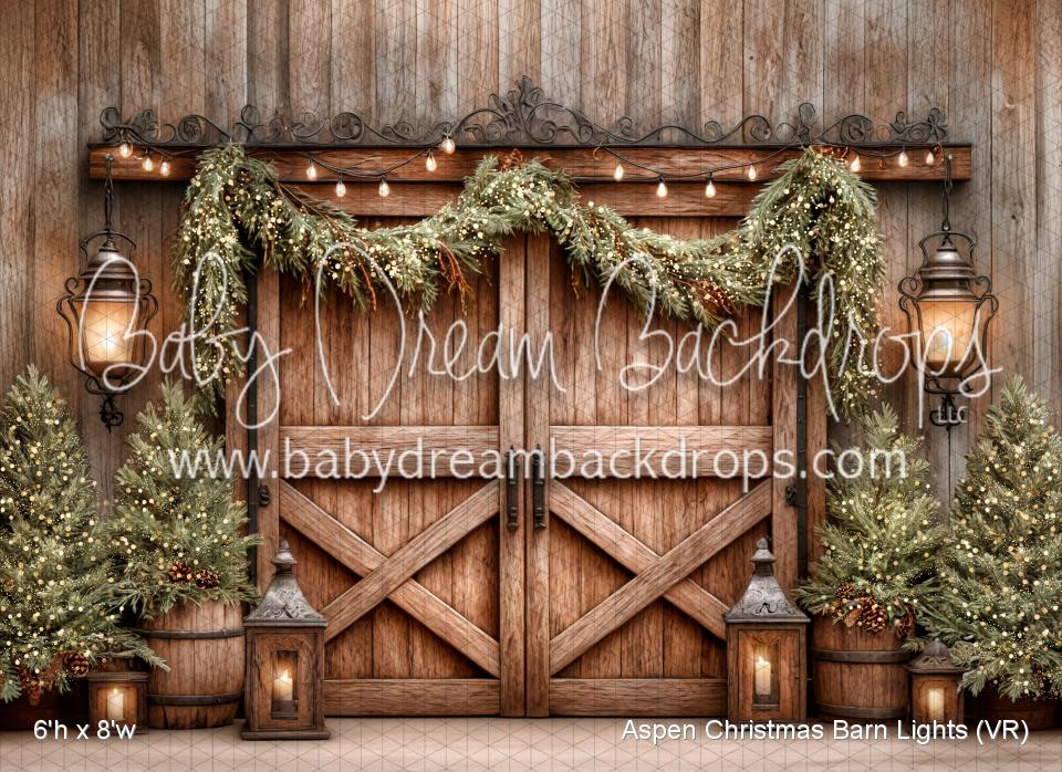 Aspen Christmas Barn Lights (VR)