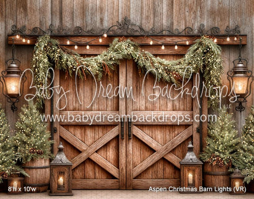 Aspen Christmas Barn Lights (VR)