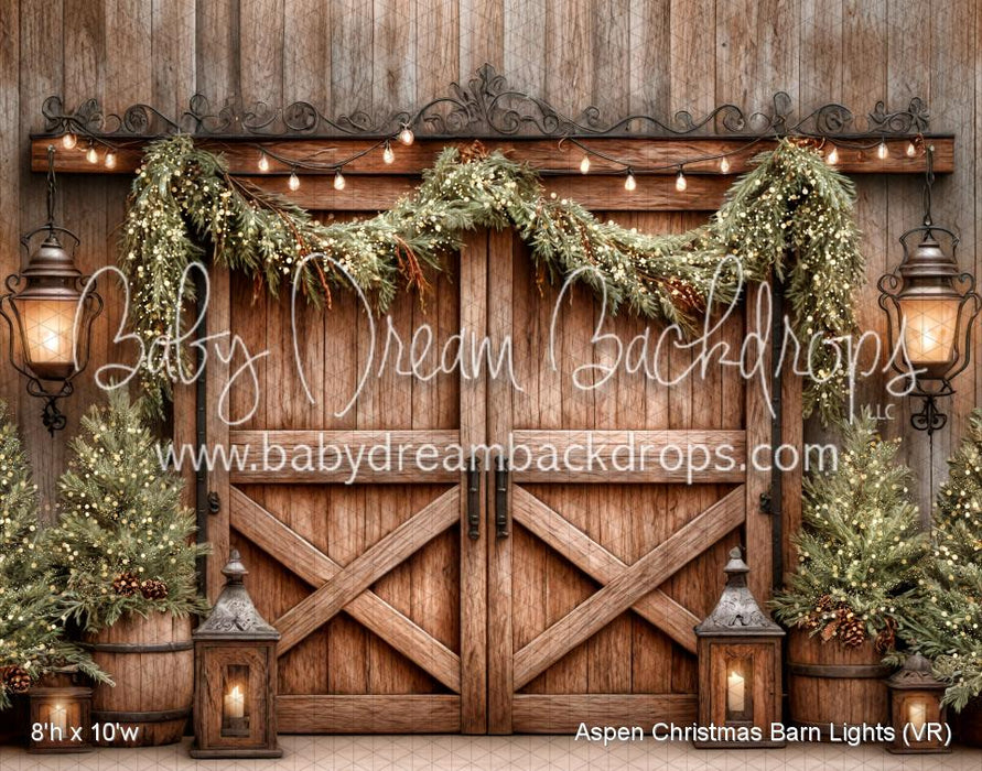 Aspen Christmas Barn Lights (VR)
