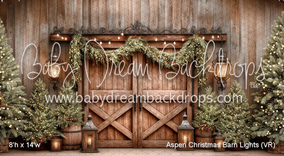 Aspen Christmas Barn Lights (VR)