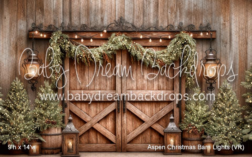 Aspen Christmas Barn Lights (VR)
