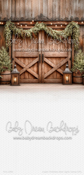 Aspen Christmas Barn Lights Sweep (VR)
