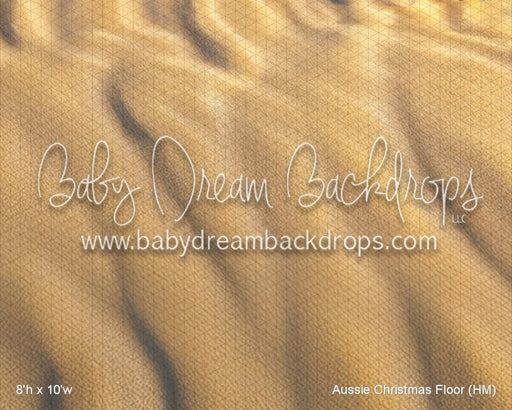 Aussie Beach Christmas Fabric Floor (HM)