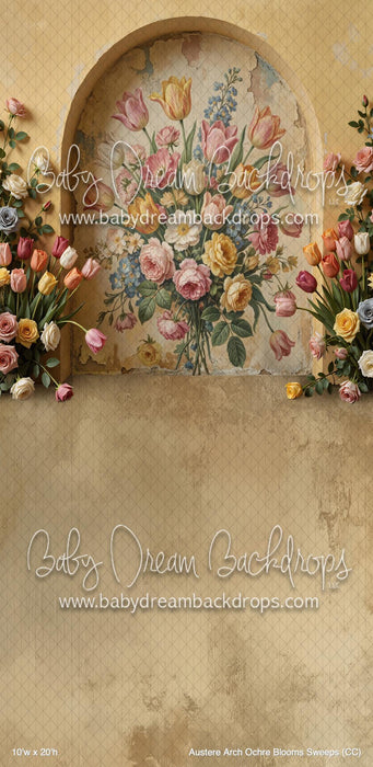 Austere Arch Ochre Blooms Sweeps (CC)