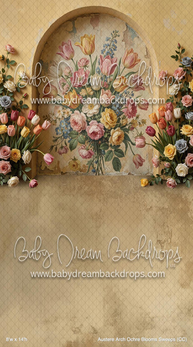 Austere Arch Ochre Blooms Sweeps (CC)