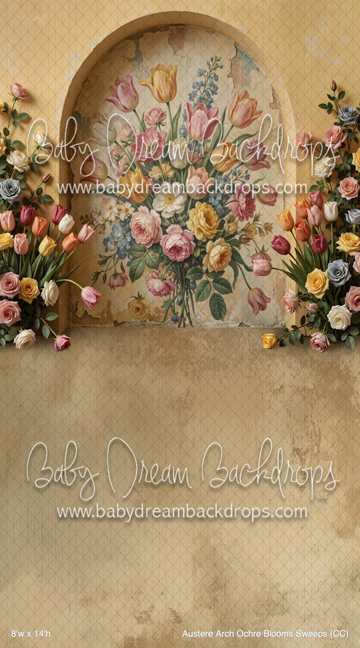 Austere Arch Ochre Blooms Sweeps (CC)