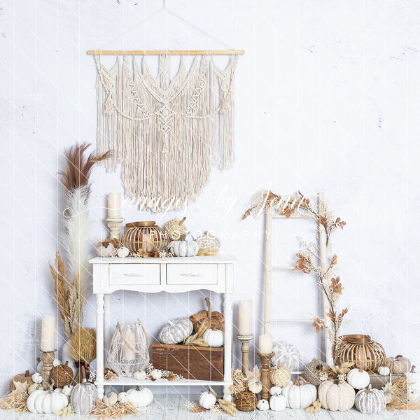 X Drop Autumn Boho Table (JG)