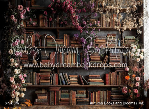Autumn Books and Blooms (HM)