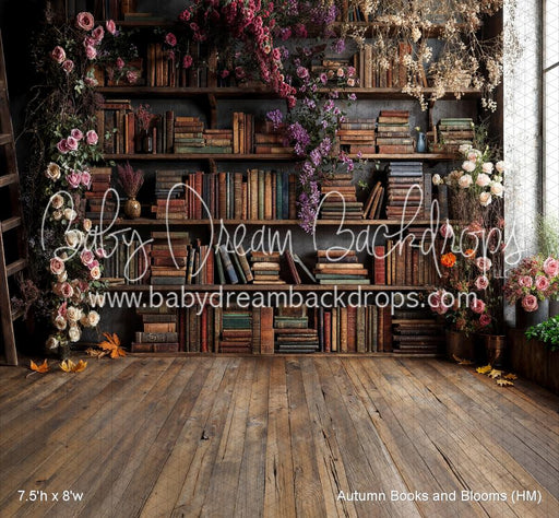 Autumn Books and Blooms (HM)