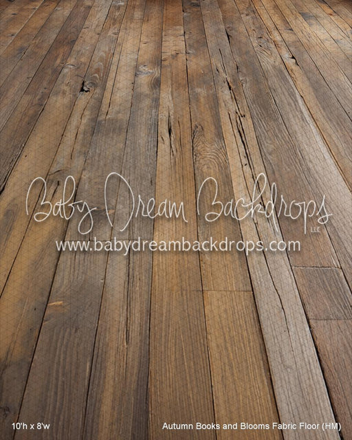 Autumn Books and Blooms Fabric Floor (HM)