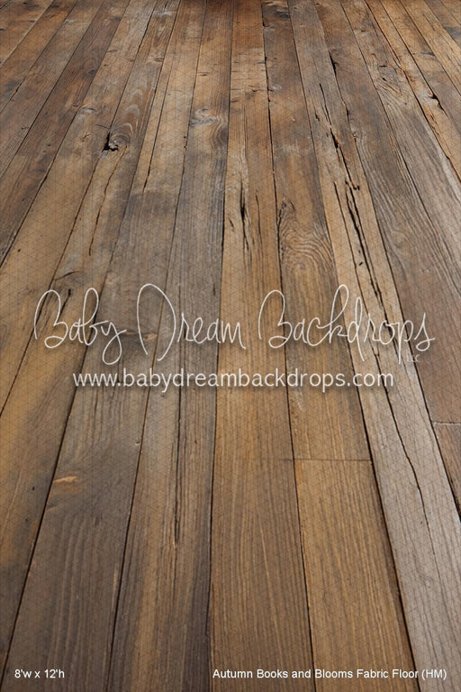 Autumn Books and Blooms Fabric Floor (HM)