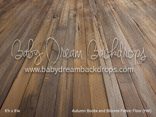 Autumn Books and Blooms Fabric Floor (HM)
